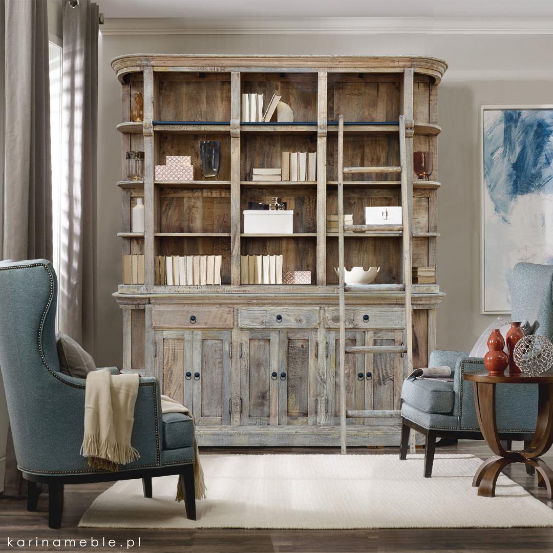 regał, biblioteczka, drabina, gabinet, loft, vintage, industrialne, meble, drewniane, drewno, palisander, akacja, mango, salon, sypialnia, przedpokój, loftowe