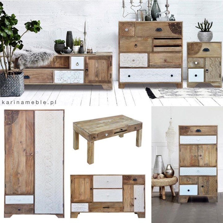 komoda, szafka, rtv, nocna, szafa, stolik, wysoka, szeroka, rzeżbione, drewno, mango, palisander, akacja, bielone, biała, szufalda, meble, kolonialne, indyjskie, drewniane, loftowe, industrialne, orientalne, warszawa, kraków, wrocław, karinameble