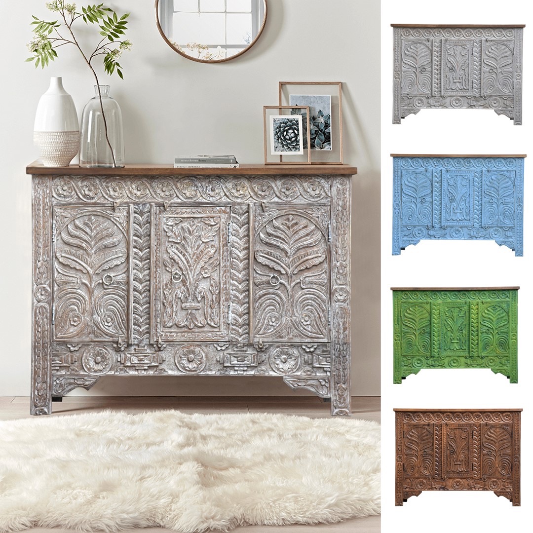 meble-indyjskie-rzezbione-kolorwe-boho-komoda-niebiska-orientalna-zielona