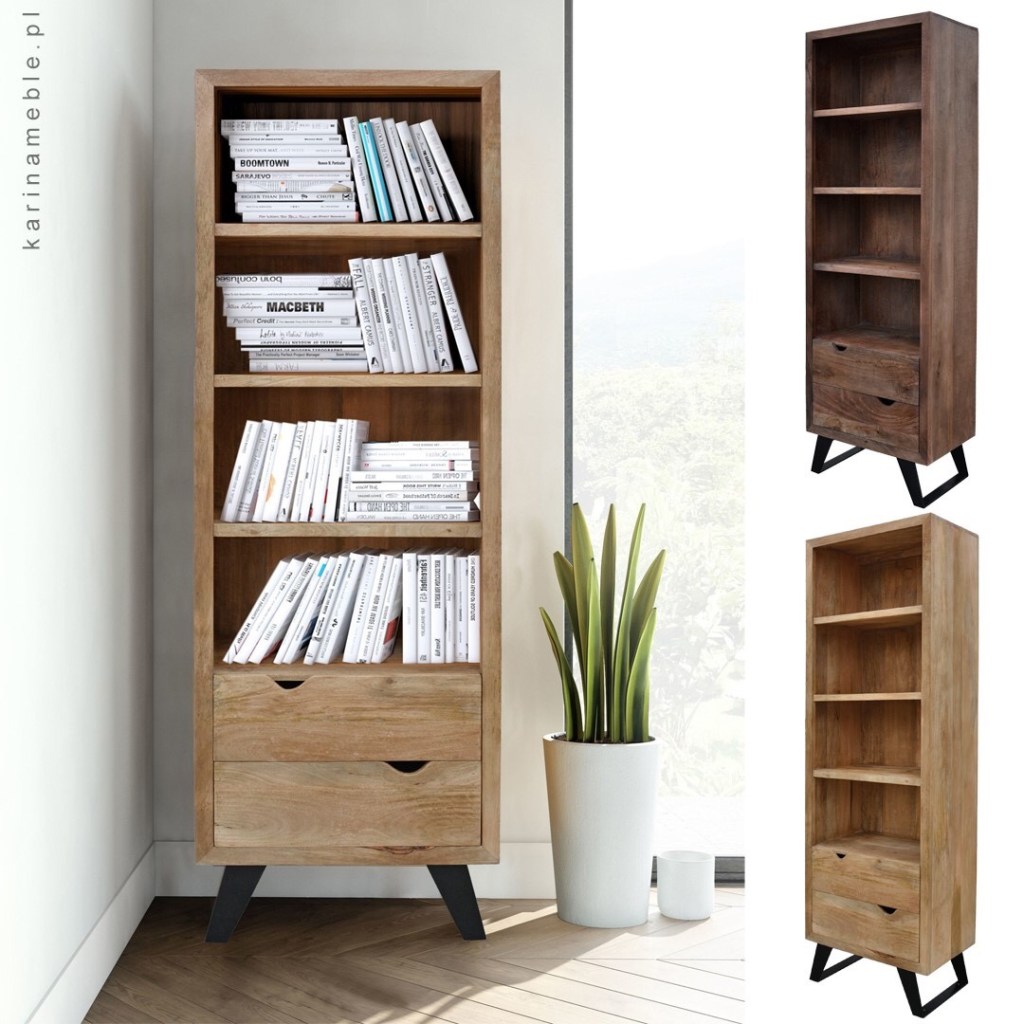 meble industrialne, meble loftowe, meble indyjskie, meble drewniane, meble kolonialne, biblioteczka