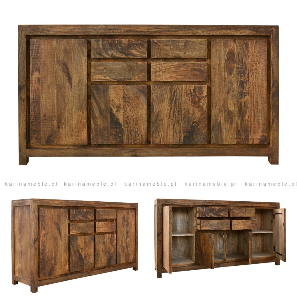 meble loftowe - komoda, meble indyjskie - komoda, meble drewniane - komoda