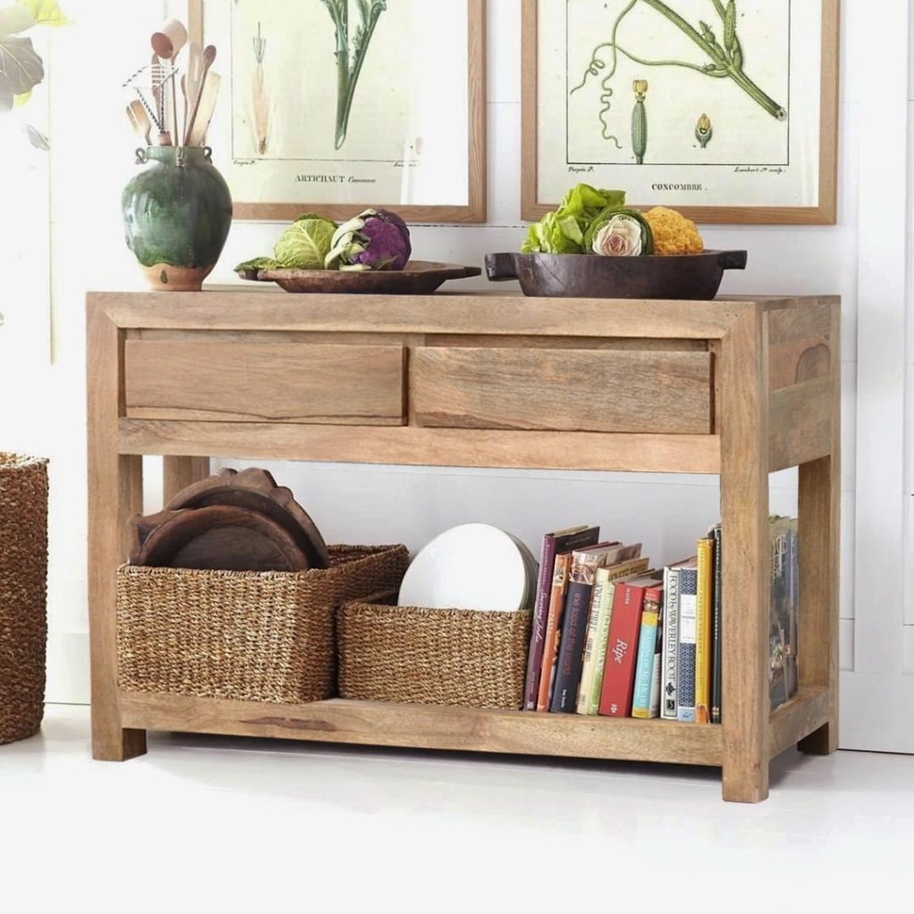 meble loftowe konsola, meble indyjskie konsola, meble drewniane konsola