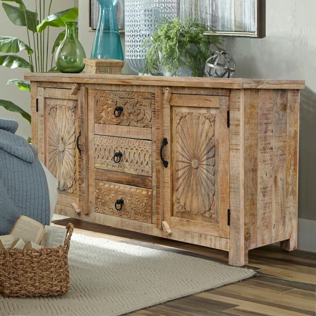 meble orientalne - komoda, meble indyjskie - komoda, meble drewniane - komoda