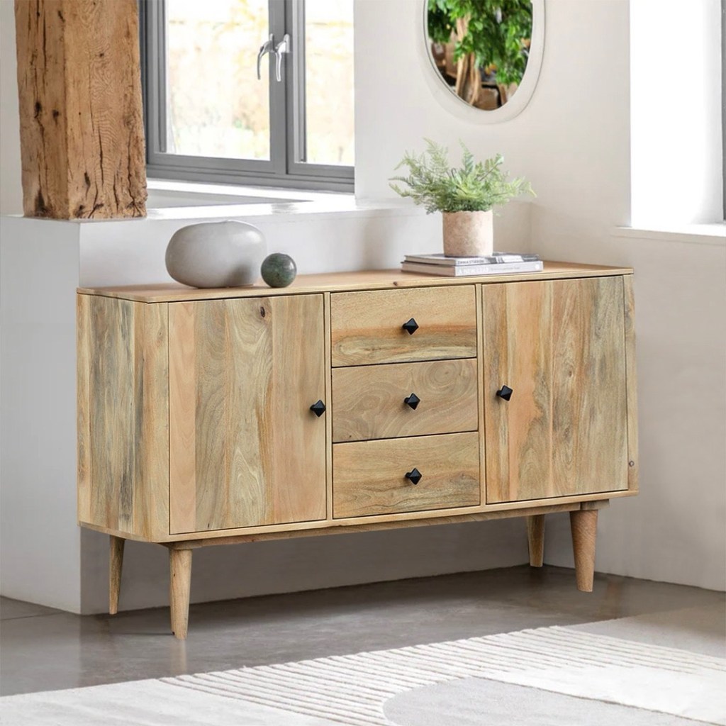 Komoda BohoWood – Drewniany Minimalizm w Stylu&nbsp;Boho